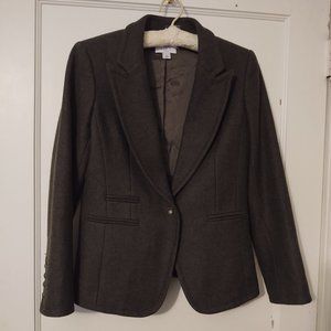 Dark Green Wool Blazer
